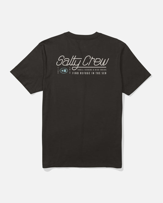 Salty Crew FLUID SS TEE - Black