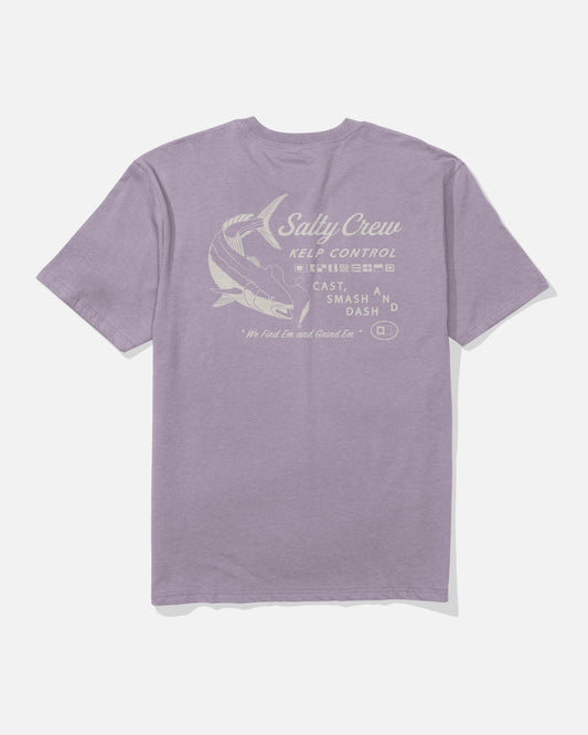 Salty Crew KELP CNTRL CLASSC SS TEE - Berry