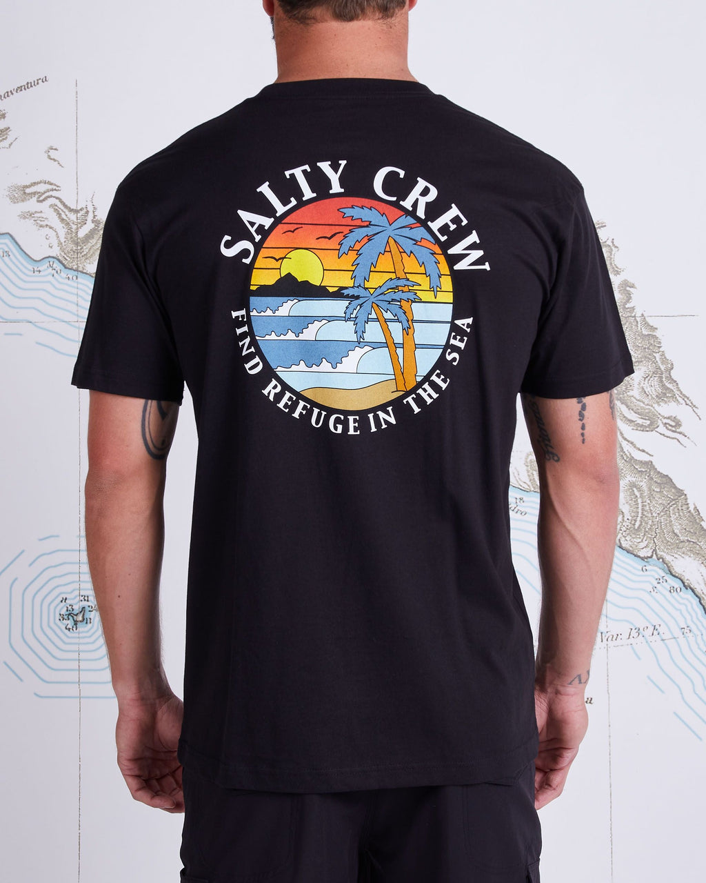 Salty Crew Paradise Premium Tee - Black