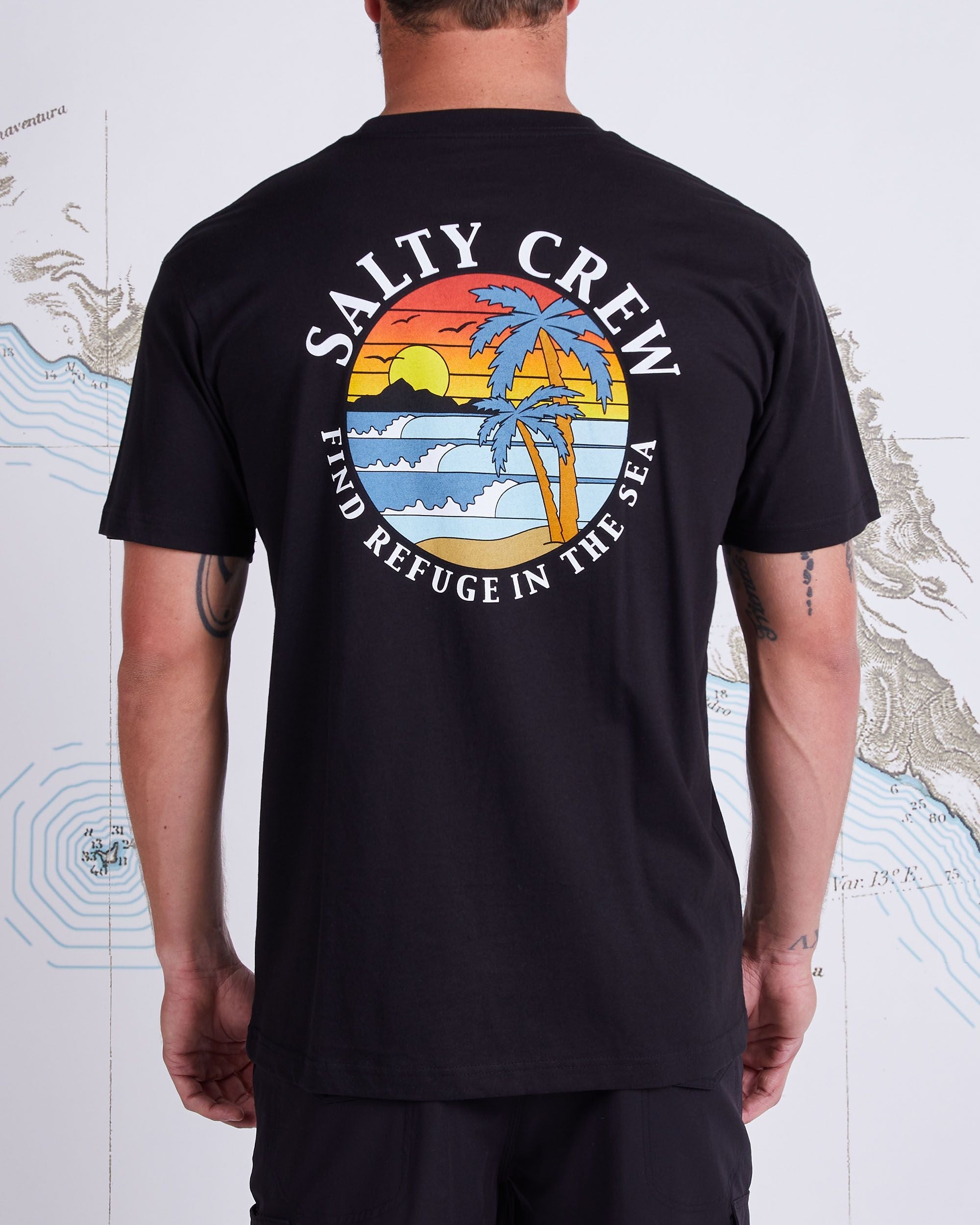 Salty Crew Paradise Premium Tee - Black